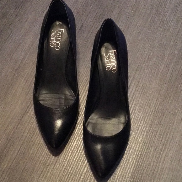 Franco Sarto Shoes - Franco Sarno Black Wedge Pumps